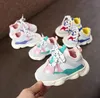 2021 Spring Autumn Baby Girl Boy Toddler Infant Casual Running kids Shoes Soft Bottom Comfortable Stitching Color Children Sneaker