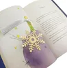 New creative snowflake bookmark promotional gift party party small gift wedding return gift