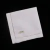 N001-17: 12 pieces Ramie Cotton Blend White Hemstitch Dinner Napkins 17" x 17" Ladder Hemstitch Cloth Dinner Napkin 201125