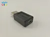 USB 2.0 Тип Мужской Mini 5pin USB типа B 5pin гнездовой разъем адаптера Черный цвет Оптовая 500pcs / много