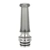 510 Drip Tip Atomizer Adapter Smoking accessories Lengthen Epoxy Mouthpeice Wire Bore Stainless Steel Emitter Suck 4 Colors For TFV8 X Big Baby Crown 2022