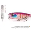 Tsurinoya 85F Topwater Drijvende Pencil Fishing Lure 85mm 10,5 g DW59 PIKE BASS Z-vormige Lange gieten Hard Baits Jerkbait Wobbler 211222