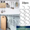 YouOOL Bathroom 10 stks / set Metalen S Type Keuken Slaapkamer Hook-Up Stainless Steel Super Lading