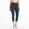 Pantalon de yoga à taille haute pousse les sports de fitness fitness coulant leggings énergie extensible gym gym fille façonnant le bas du corps