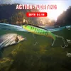 2020 nuovo Whopper Popper Richiamo di Pesca Per Wobbler Topwater Esca Dura Coda Elica Plopper Swimbait Swim Bass Pesca Artificiale