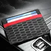 메르세데스 W204 BMW E46 E90 아우디 머스탱에 대한 알칸타라 은행 신용 ID 카드 홀더 카드 패키지 동전 지갑 남성 지갑 얇은 케이스