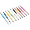 5pclot Genkky Ballpoint Pen prezent Luksusowy kryształowy pióro duży diament na szczycie dla studentów krystaliczne lady ballpoint pióro papiery papierowe 203707388