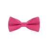 Bow Ties Classic Kid Bowtie Boys Grils Baby Children Binds Fashion 25 Solid Color Mint Green Red Black White Pets Qyldlp