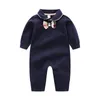 Kids Designer Kläder Tjejer Pojkar Märke Brev Kläder Nyfödda Baby Rompers Toddler Designer Kläder