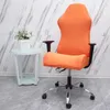 Couvre de chaise de bureau Competition de jeu Couvrette de chaise spandex Couverture élastique pour le boîtier informatique Colchair Clocy Color6897002