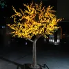 LED Night Light Cherry Blossom Tree Light 2304pcs LED Lampadine 3m Altezza 110 220VAC Rosa Uso esterno antipioggia Spedizione gratuita Drop Shipping