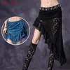 New Hot-Sale Professional Belly Dance Skirt Sexy Lace edge Skirt Irregular for Women Long Skirt bellydance costume egyptian 200928