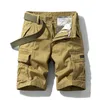 Été hommes Shorts mode décontracté uniformes militaires pantalons tactiques coton Jogging sport salopette envoyer ceinture 220301