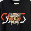 Women's T-Shirt Designer Casual Womens T Shirts Tops Cotton Short Sleeve Tshirt Embroidered Tiger Head women clothes brand female summer crew neck pullover DXI0