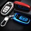 Nyckelpåse TPU -bil Key Case Cover Bag Fit For Audi Q5 A4 A5 A6 A7 A8 S5 S6 S7 S8 SMART REMOTE FOBS COVER BAG KEYCHAIN ​​Auto Accessorie5390152