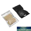 100Pcs Clear Front Resealable Zip Lock Plastic Storage Bag Retail Poly Pouch with Hang Hole Mylar Foil Jewelry Packages