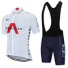 Cykeltröja Set 2021 Pro Team ineos Summer Breattable Cycling Clothing Menwomen Short Sleeve Bike Jersey MTB Uniform Bib Short1007730