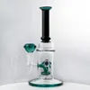 Новый Dab Rig Толстый бонг Насадка для душа Perc Прямая трубка Стеклянные водяные бонги Нефтяные вышки Пьянящая стеклянная водопроводная труба со стеклянной чашей CS1223