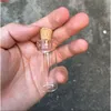 10ml 13ml 15ml Glass Bottles with Cork Empty Crafts Jars Vial Containers for Decoration 100pcs Free Shippinghigh qualtit