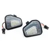 2PCS Canbus LED Side Mirror Puddle Lights LAMP for VW Volkswagen Jetta 10-15 EOS 09-11 PASSAT B7 2010- CC 09-12 SCIROCCO 09-14196E