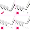 Self grafted 6 pieces of 05 coarse fiber False eyelashes