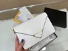 Złoty łańcuch saffiano skórzana skórzana torba na ramię worki na koperta Letter torebka lady mini torebka projektant portfela Women Tote