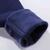 Jesień Winter Style Men Home Leisure Velvet Tshirt Ciepły Thermal Thermal Długi Rękaw Męska T-Shirt Bawełniany Duży Rozmiar 5XL Mężczyzna Topy Tee 220115