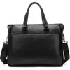 Oryginalna skórzana teczka męskie Business Men Bag luksusa 13,3 "laptop Messenger for Documents 1031