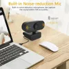 US stock 1080p HD Webcam USB Web Camera with Microphone3873