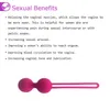 NXY Vagin Balls Bolas De Kegel Silicona Para Mujer, Juguetes Sexuales Seguros, Vibrador Vaginal Inteligente, Mquina Ejercicio Para1211