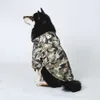 Novo design de marca roupas para cães acolchoadas roupas para animais de estimação capa de chuva para cães grandes e pequenos bulldog francês cães pug moletons blusão j272r