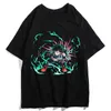 Camisetas de Anime Midoriya Izuku Boku No My Hero Academia Asui Tsuyu estampado de dibujos animados moda Harajuku hombres camiseta ropa de calle Y220208