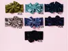 Kids hair accessories head band Solid color flannelette Nylon large size Baby hairs band Velvet 30 pcs a lot