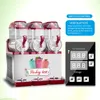 Kommersiellt kök 3x12L Tanks Red Ice Slush Machine, Margarita Smoothie Frozen Drink Cooling Beverage Maker