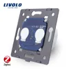 Livolo Podstawa ekranu dotykowego Zigbee Wall Light Smart Switch bez szklanego panelu UE standard AC 220250VLC701Z T207586149