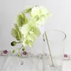 Piękny sztuczny motyl Orchid Silk Flower Buquet Phalaenopsis Wedding Home Decor1