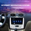 フォードフォーカスのための2DIN車のラジオAndroidの車のマルチメディアプレーヤー2 MK2 2004-20112DIN GPS Autoradioダブルスクリーンステレオ