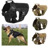 Harnais d'entraînement tactique de camouflage en plein air GILET de chien Vêtements Molle Load Jacket Gear Carrier NO06-216