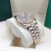 nuovo orologio automatico da donna di moda classica di design di lusso intarsiato con diamante colorato misura 36 mm vetro zaffiro favo250z da donna