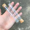 30ml Empty Glass Transparent Clear Bottles With Cork Stopper Vials Jars Storage Gift Wedding 50pcs/lot