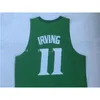 Maglia personalizzata cucita St. Patrick High School Irving 11 maglia verde da donna, da uomo, da basket, XS-6XL NCAA
