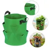 Jardinières Pots Sac de semis 3D Plantation de fraises Conteneur multi-port de légumes Pot de croissance des plantes Culture empilable multicouche