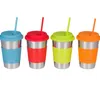 30sets Drinking Straws Set Drink Tools Reusable Eco-Friendly Colorful Silicon Straw For Home Bar Accessories