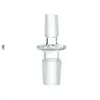 2022 Nowe szklane haisah Down-rury adapter adapter redukcyjny 18mm Męski do 14mm Reduktor Reduktor Ash Catcher Slit Diffuser Bongs