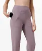 Pantalon de Yoga de Sport coupe ample, jogging d'entraînement pour femmes, Leggings de gymnastique doux au beurre, deux poches latérales