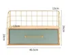 Porte-maquillage Tiroirs De Rangement Fer Art Tenture Murale Phoenix Arbre Boîtes De Bureau En Bois Gros Dresser Racks