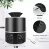 Elétrica Mosquito Killer Lâmpada USB Photocatalyst Asesino de Mosquitos Fly Mosca Motor Inseto Trap Trap Lâmpada Powered Bug Zapper Mosquito Killer CG001