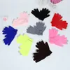 Bequeme Winter-Frauen-Touchscreen-Handschuhe Vollfinger-Strickhandschuh Outdoor-warme Fäustlinge Einfarbige Fahrhandschuhe Mädchen-Strickhandschuh INS