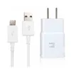 2in1 Comincan Usb 고속 충전기 S6 S8 S10 9V 2A 미국 EU 플러그 여행 벽 어댑터 전체 2A 홈 충전 도크 유형 c 블랙 케이블 opp 가방