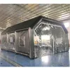 8x5x3mGiant Oxford Inflatable Spray Booth Car Painting Garage Repair Working Station with Filter System And Blowers by ship to door 60days